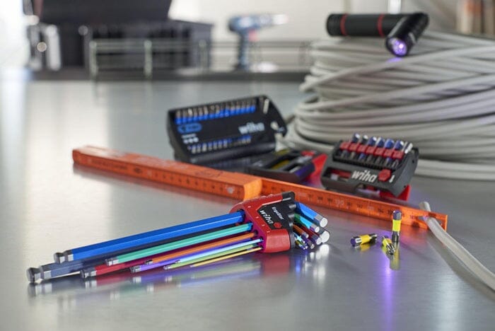 WIHA Sechskantwinkelschraubendrehersatz 369F 10-teilig ErgoStar - werkzeug-online24