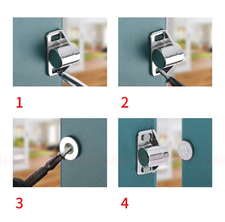Magnetschnäpper M573 Magnetschloss – Türmagnet, verschiedene Farben - werkzeug-online24