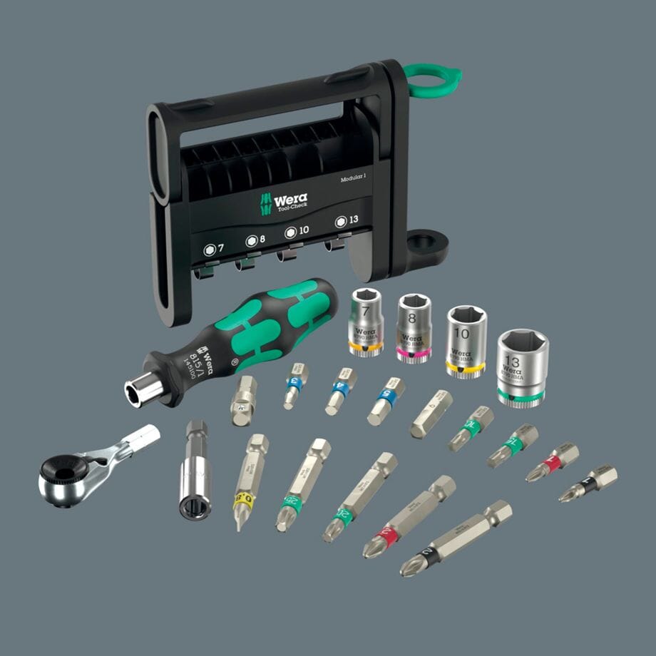 WERA Bitsortiment Tool-Check Modular Set 1, 50-teilig - werkzeug-online24