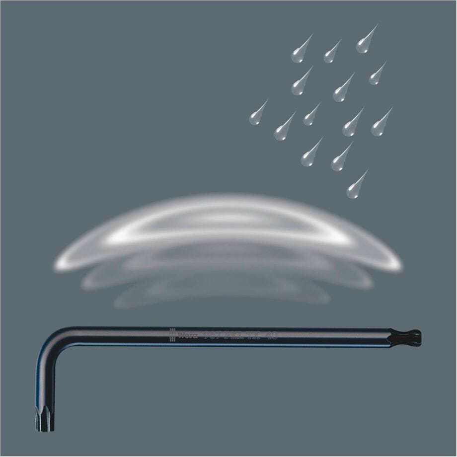 Wera Winkelschraubendrehersatz 967 L 9-teilig T8 - T40 mit Haltefunktion - werkzeug-online24