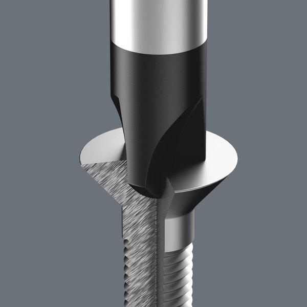 Wera 375 TRI-WING® Schraubendreher Größe TW 0 Klingenlänge: 80mm - werkzeug-online24
