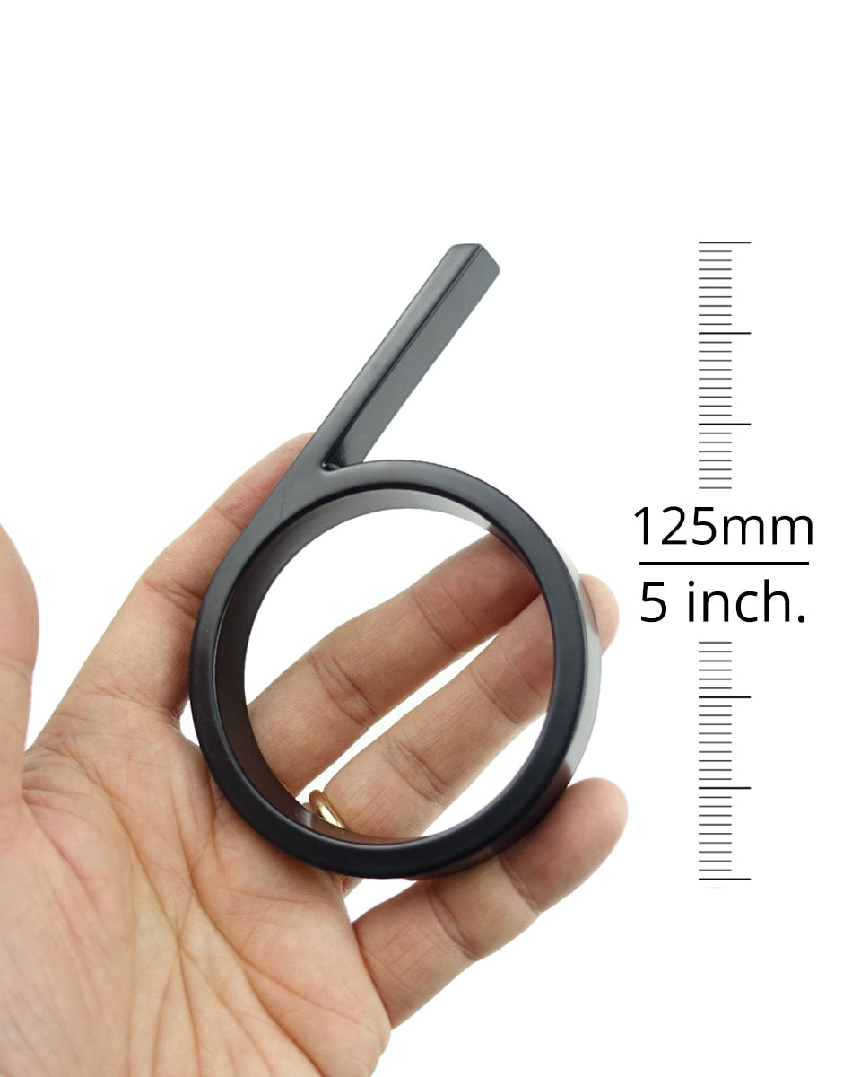 Hausnummer aus Metall schwarz - Höhe 125 mm - werkzeug-online24