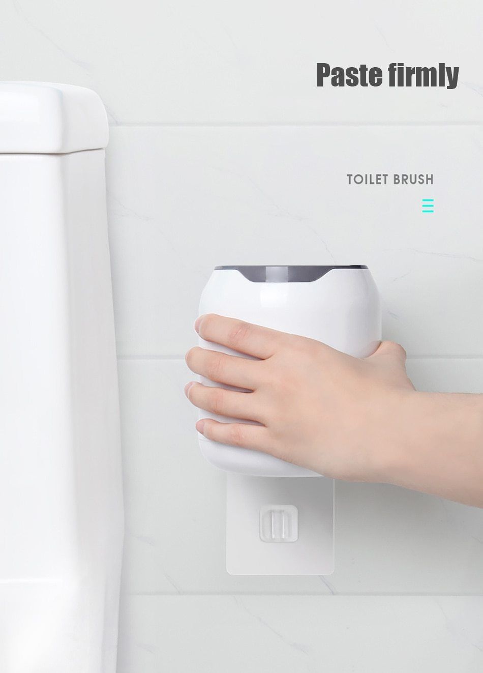 Toilettenbürste TPR Soft, Wandhalterung oder stehend - werkzeug-online24