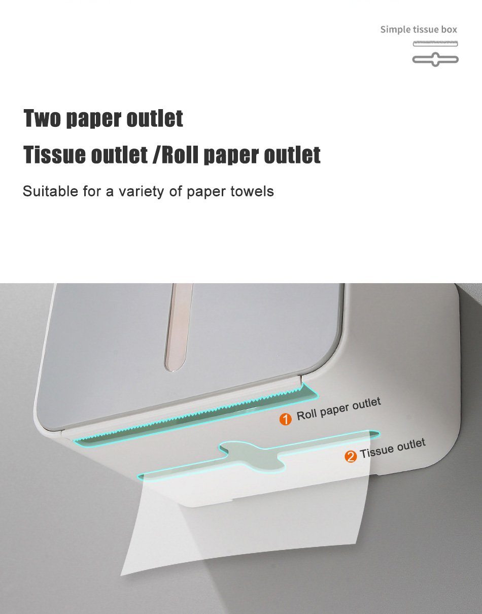 ONEUP Toilettenpapierhalter Box, verschiedene Farben - werkzeug-online24