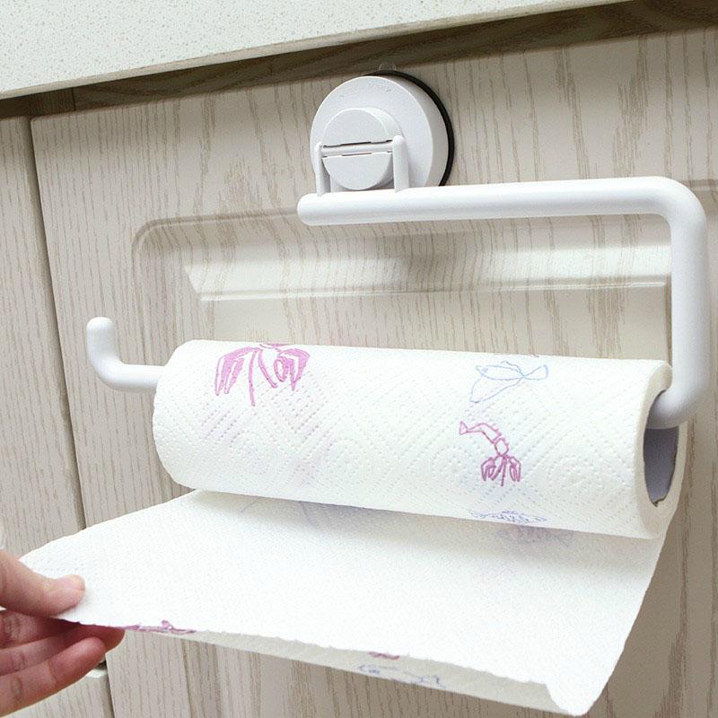 Küchenrollenhalter selbstklebend, mit Saugnapf
