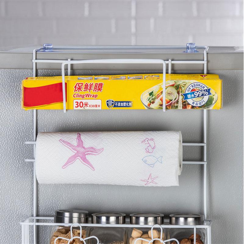 Hängeregal für Kühlschrank, Türregal, Küchenrollenhalter - werkzeug-online24