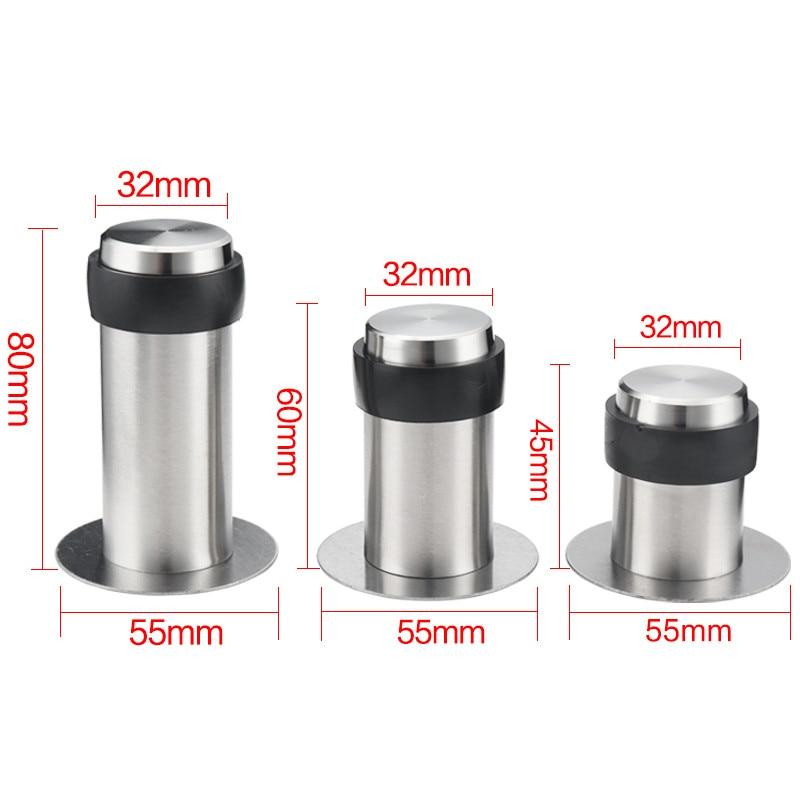 Türstopper Edelstahl 45-80mm, selbstklebend - werkzeug-online24