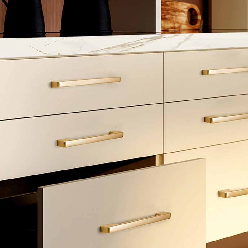 Schrankgriffe, Kommodengriffe Design Gold - werkzeug-online24