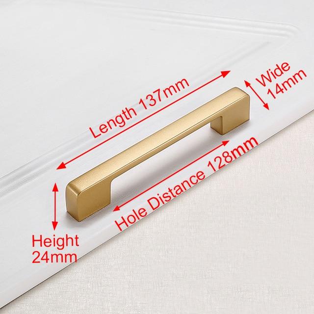 Schrankgriffe, Kommodengriffe Design Gold - werkzeug-online24