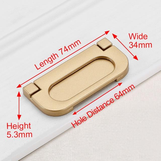 Schrankgriffe, Kommodengriffe Design Gold - werkzeug-online24