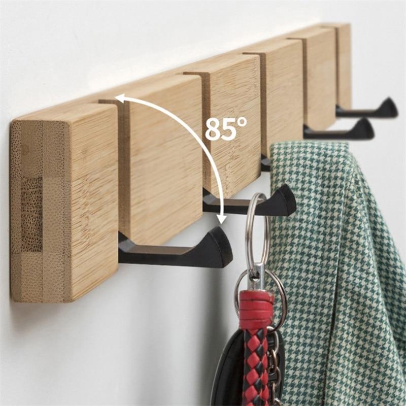 Hakenleiste, Kleiderhaken, Garderobenhaken, Holz