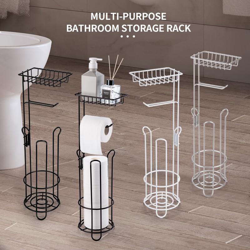 Toilettenpapierhalter Edelstahl, stehend - werkzeug-online24