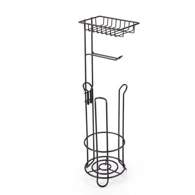 Toilettenpapierhalter Edelstahl, stehend - werkzeug-online24