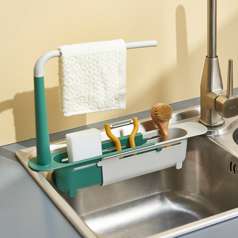 Spülbecken Organizer verstellbar zwischen 23,5cm-40cm - werkzeug-online24