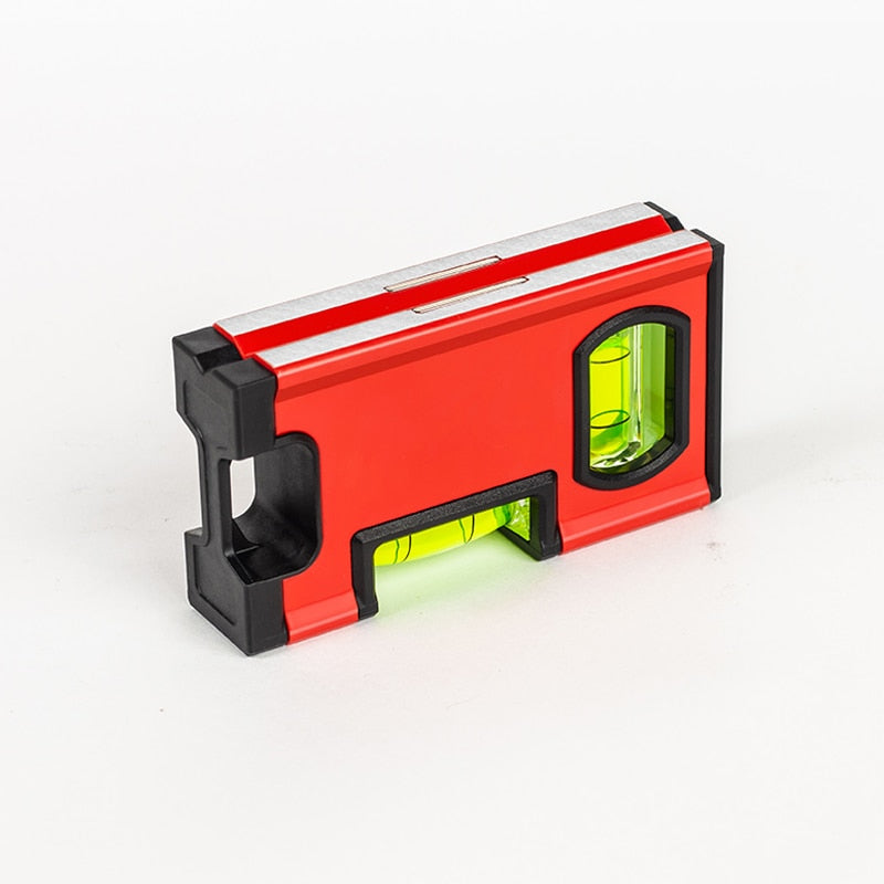 Tragbare Magnetische Wasserwaage aus Aluminium, 10cm oder 20cm Länge - werkzeug-online24