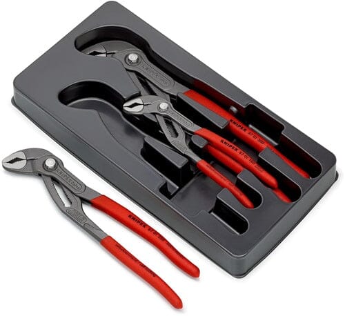 KNIPEX Zangensatz Cobra®-Paket 3-teilig - 00 20 09 V02 - werkzeug-online24