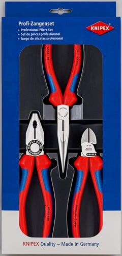 KNIPEX Zangensatz Montage-Paket 3-teilig Ku.-Tiefziehteil - 00 20 11