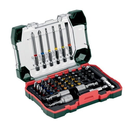 METABO Werkzeugset 43teilig Bits/Nüsse/Bithalter - werkzeug-online24
