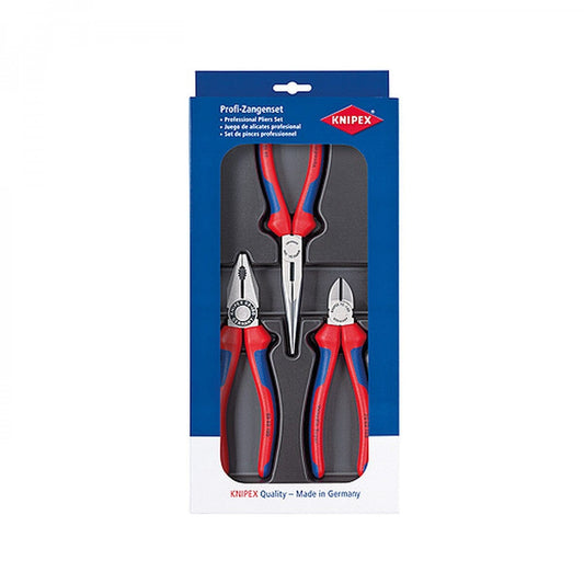 KNIPEX Zangensatz Montage-Paket 3-teilig Ku.-Tiefziehteil - 00 20 11 - werkzeug-online24