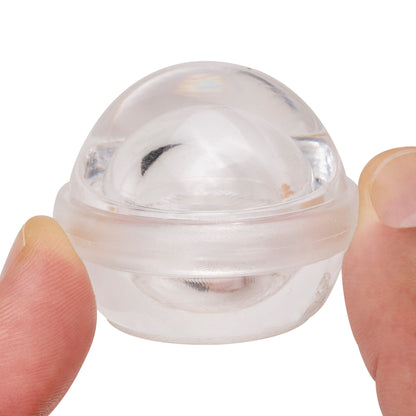 Emuca Türstopper selbstklebend Set 6 Stück, Bodentürstopper Kunststoff, Transparent - werkzeug-online24