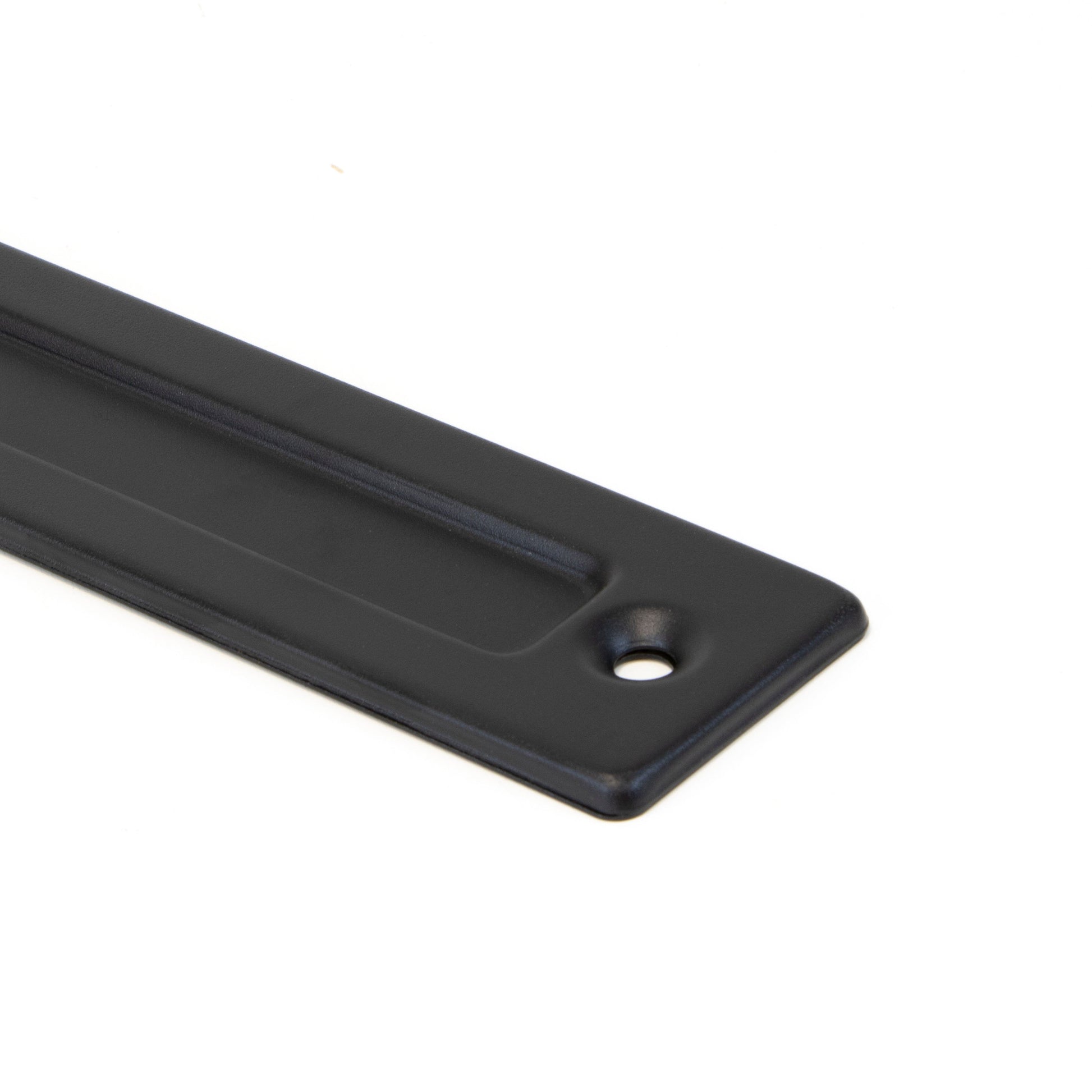 Emuca Griff für Holzschiebetüren Pasadena, Länge 240 mm, 180 mm Achsenabstand, Stahl, Schwarz strukturiert - werkzeug-online24