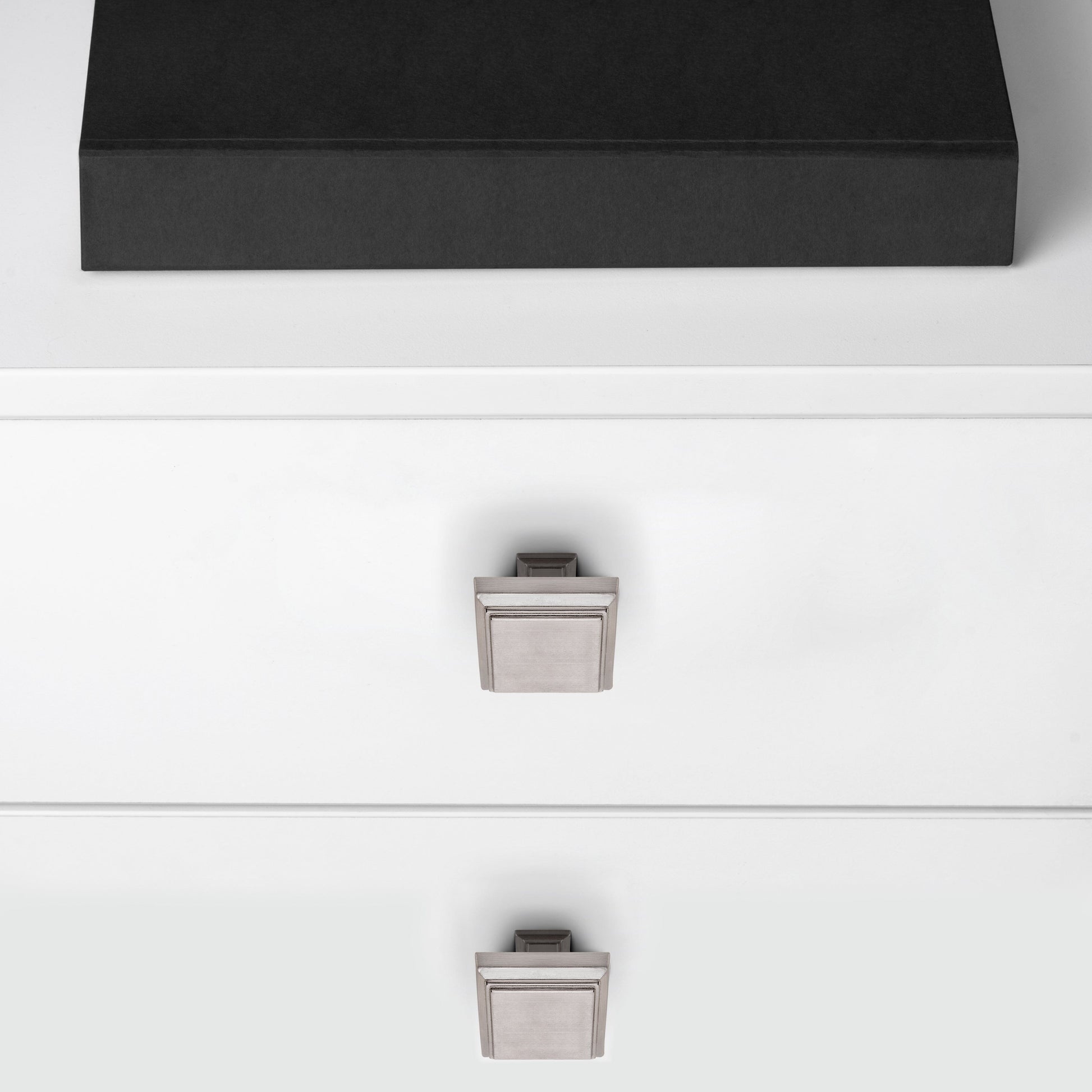 Emuca Set 10 MöbelknöpfeSchrankknöpfe, Ceuta, 31.5x31.5mm, Zamak - werkzeug-online24