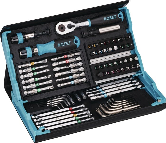 HAZET Bitsortiment SmartCase 2200SC-31 73-teilig - werkzeug-online24