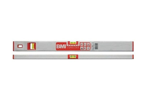 BMI Wasserwaage EUROSTAR Aluminium silber ± 0,5mm/m - werkzeug-online24