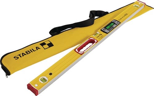 STABILA Elektronikwasserwaage TECH 196 DL Aluminium gelb ± 0,5 mm/m ± 0,5 mm/m - werkzeug-online24