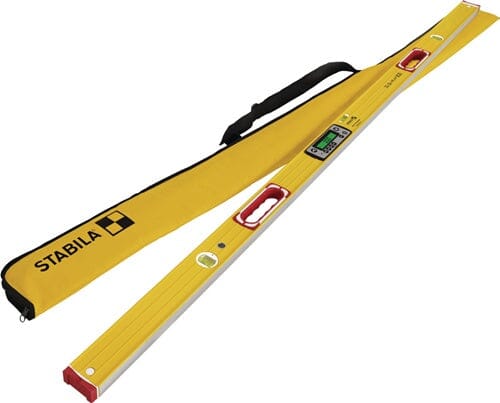 STABILA Elektronikwasserwaage TECH 196 DL Aluminium gelb ± 0,5 mm/m ± 0,5 mm/m - werkzeug-online24