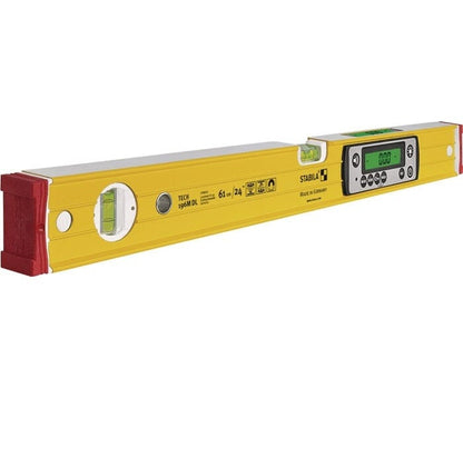 STABILA Elektronikwasserwaage TECH 196M DL Aluminium gelb ± 0,5 mm/m ± 0,5 mm/m - werkzeug-online24