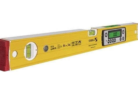 STABILA Elektronikwasserwaage TECH 196M DL Aluminium gelb ± 0,5 mm/m ± 0,5 mm/m - werkzeug-online24