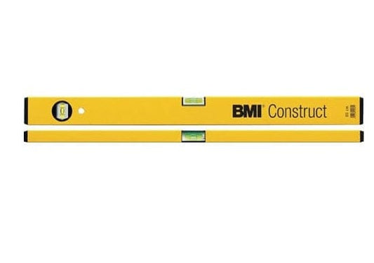 BMI Wasserwaage CONSTRUCT Aluminium gelb ±1 mm/m - werkzeug-online24