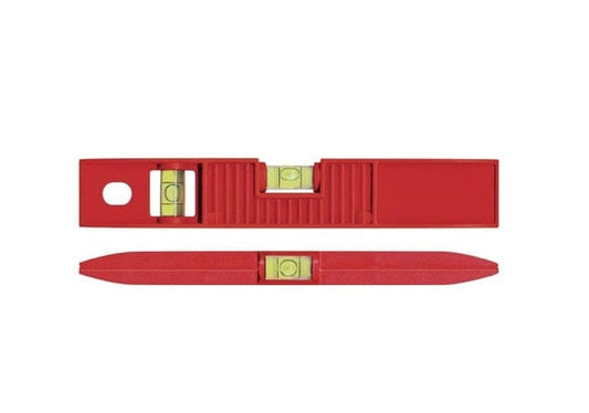 BMI Wasserwaage TORPEDO 25 cm ABS rot ± 1mm/m mit Magnet - werkzeug-online24