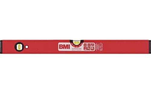 BMI Wasserwaage SUPERSTAR Aluminium rot - werkzeug-online24