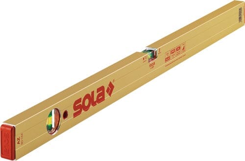 SOLA Wasserwaage AZ Aluminium gold 0,5 mm/m - werkzeug-online24