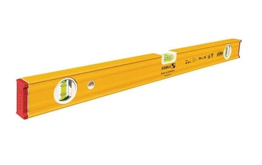 STABILA Wasserwaage 80 AS-2 Aluminium gelb ± 0,5 mm/m - werkzeug-online24