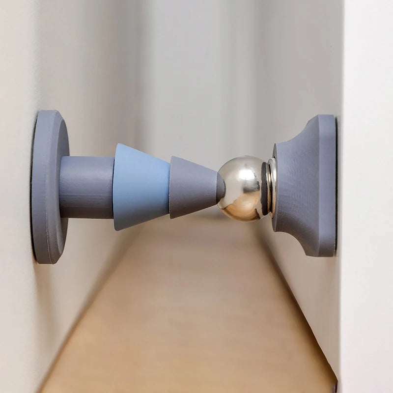 Magnetischer Türstopper Wandmontage, selbstklebender Türstopper - werkzeug-online24