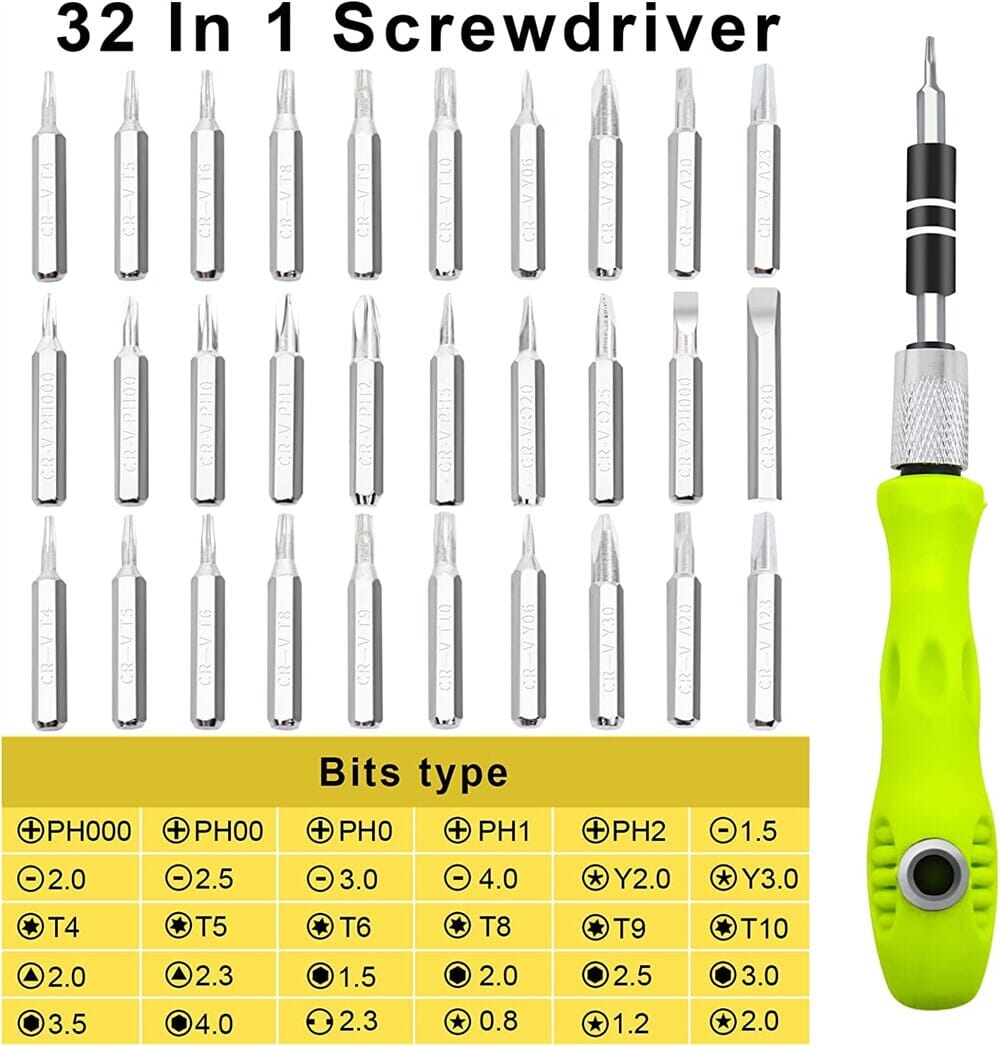 Magnetisches Schraubendreher-Set aus rostfreiem Stahl - werkzeug-online24