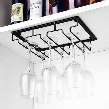 Platzsparender Weinglashalter für Ihren Schrank, Weinglashalter zum umhängen - werkzeug-online24