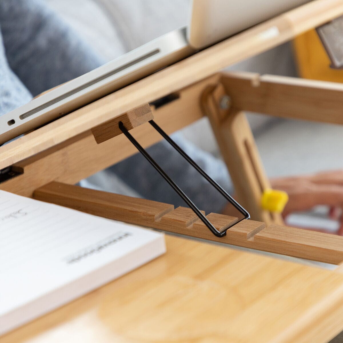 Betttisch, Laptoptisch aus Bambus, klappbar Lapwood InnovaGoods - werkzeug-online24