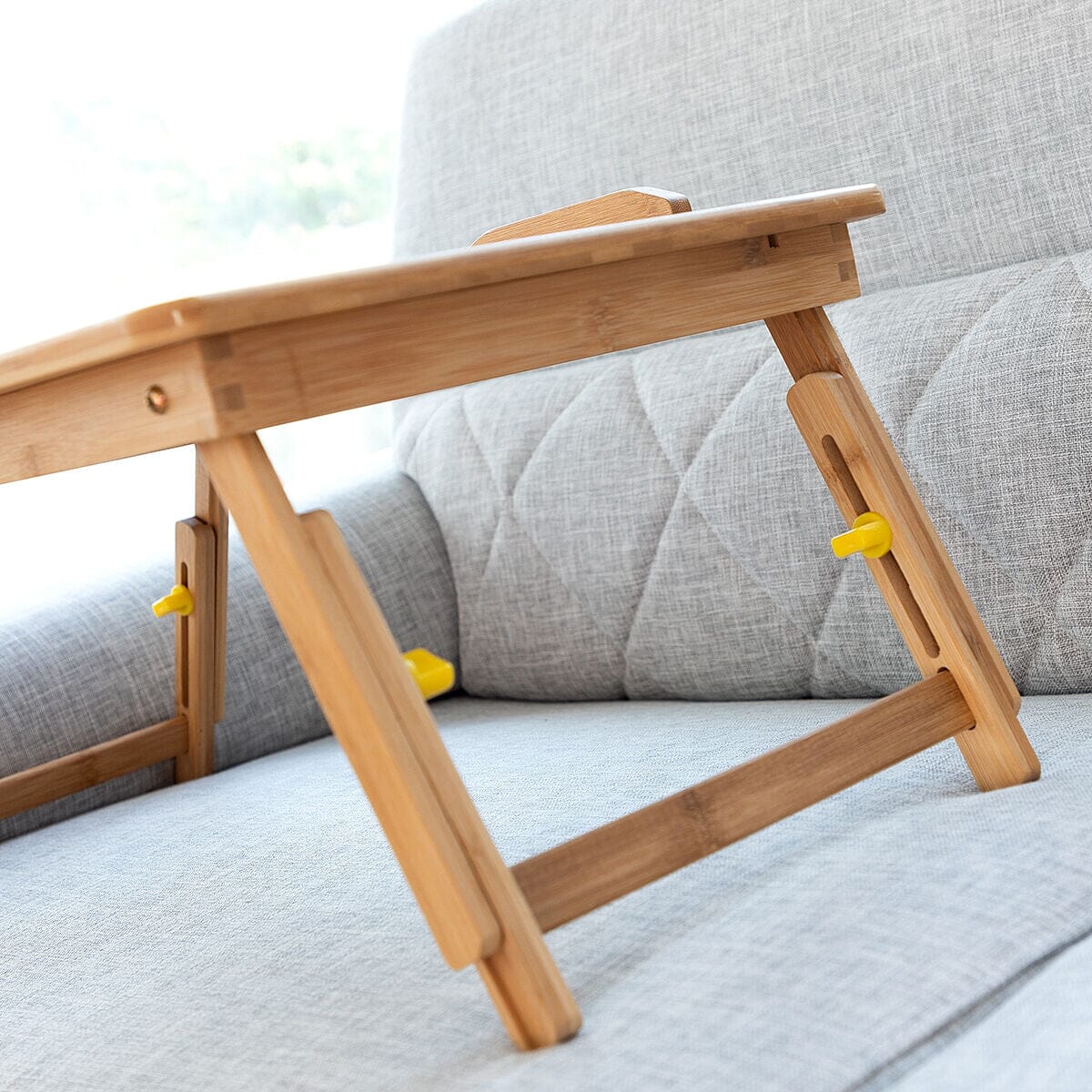 Betttisch, Laptoptisch aus Bambus, klappbar Lapwood InnovaGoods - werkzeug-online24