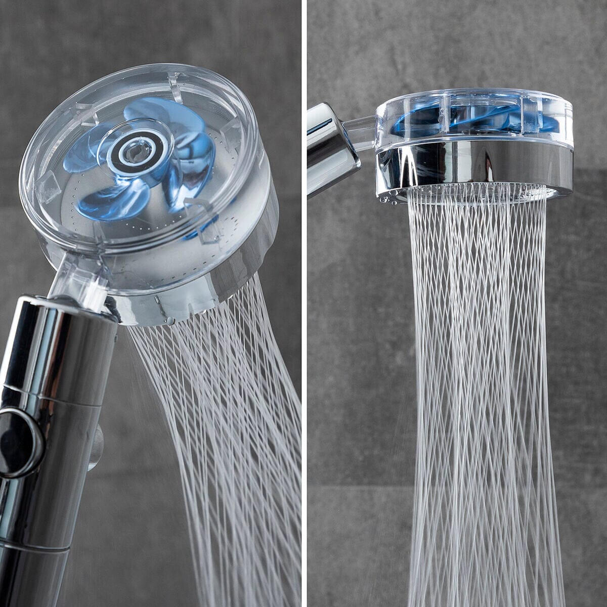 Öko-Dusche mit Druckpropeller und Reinigungsfilter Heliwer InnovaGoods - werkzeug-online24