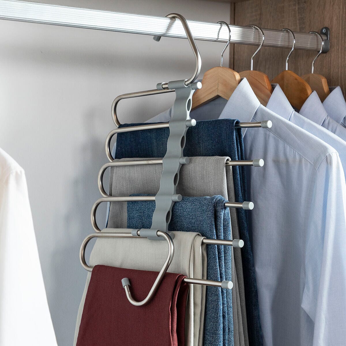 Mehrfachbügel 5-in-1 für Hosen Havser InnovaGoods - werkzeug-online24