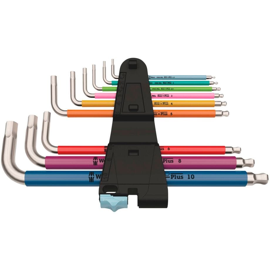 WERA Winkelschraubendrehersatz 3950 SPKL/9 SM 9-teilig - werkzeug-online24