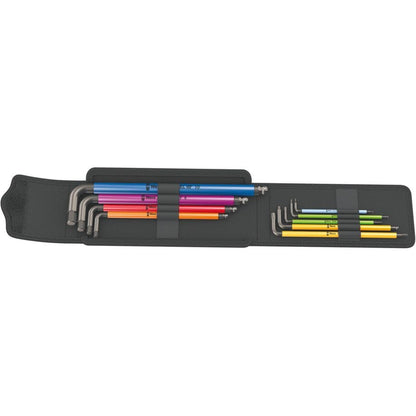 WERA Winkelschraubendrehersatz Bicycle Set 4, 9-teilig Textiltasche - werkzeug-online24