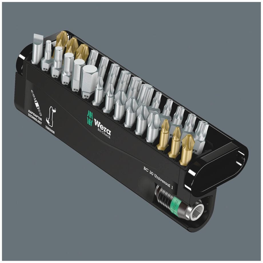 WERA Bitsortiment Bit-Check 30 Universal 1 30-teilig - 056440 - werkzeug-online24