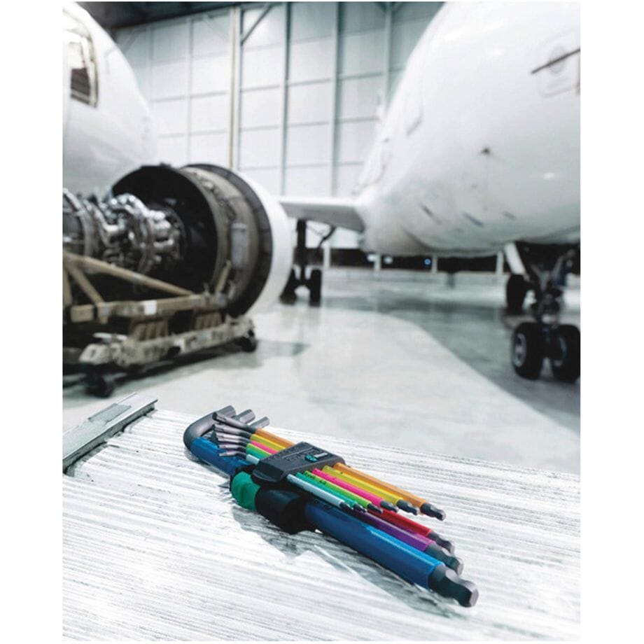 Wera Sechskantwinkelschraubendrehersatz 950 SPKL/9 SM HF 9-teilig - werkzeug-online24