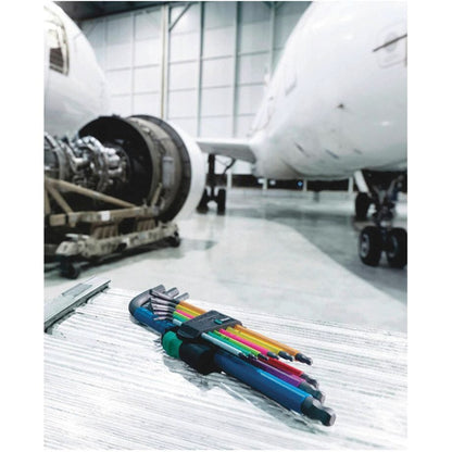 Wera Sechskantwinkelschraubendrehersatz 950 SPKL/9 SM HF 9-teilig - werkzeug-online24