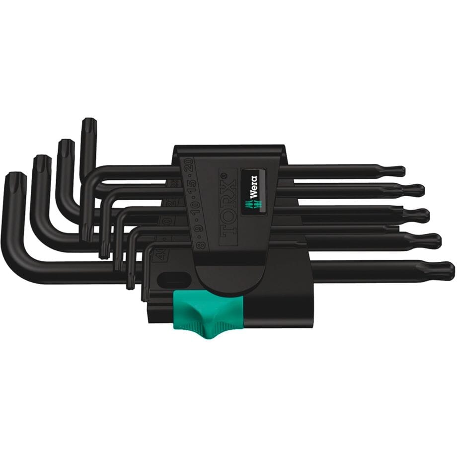 WERA Winkelschlüsselsatz 967/9 TX 1 9-teilig - 024242 - werkzeug-online24